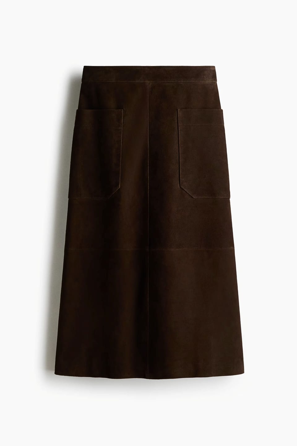h&m end-of-season sale suede skirt
